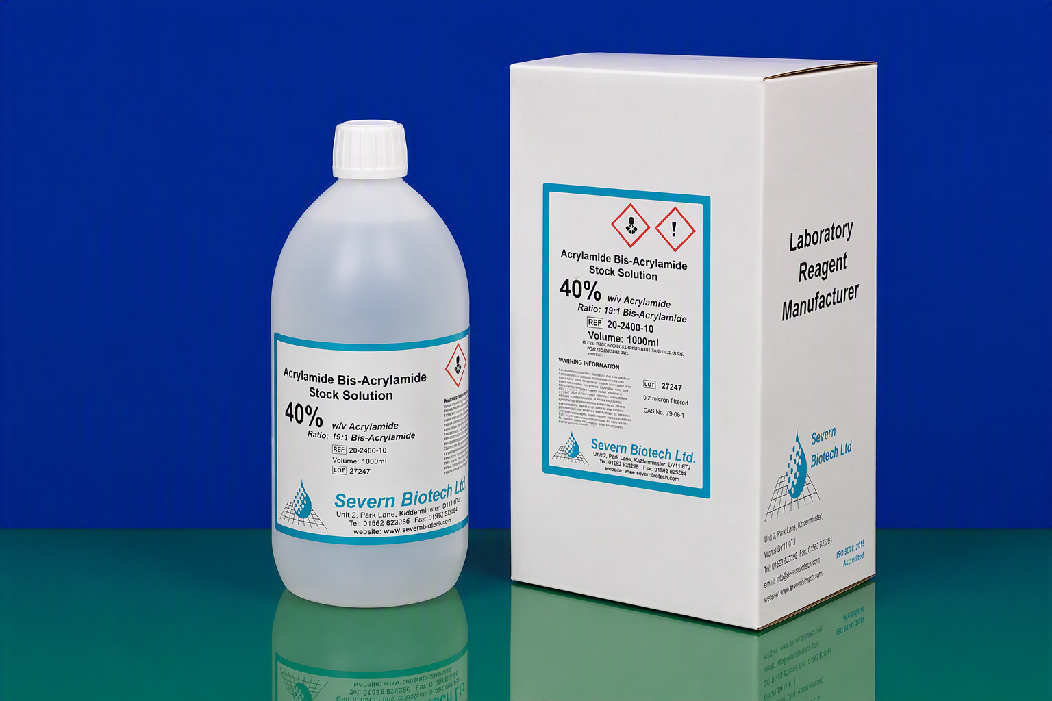 40% Acrylamide Bis-Acrylamide Solution in a 1Ltr Bottle