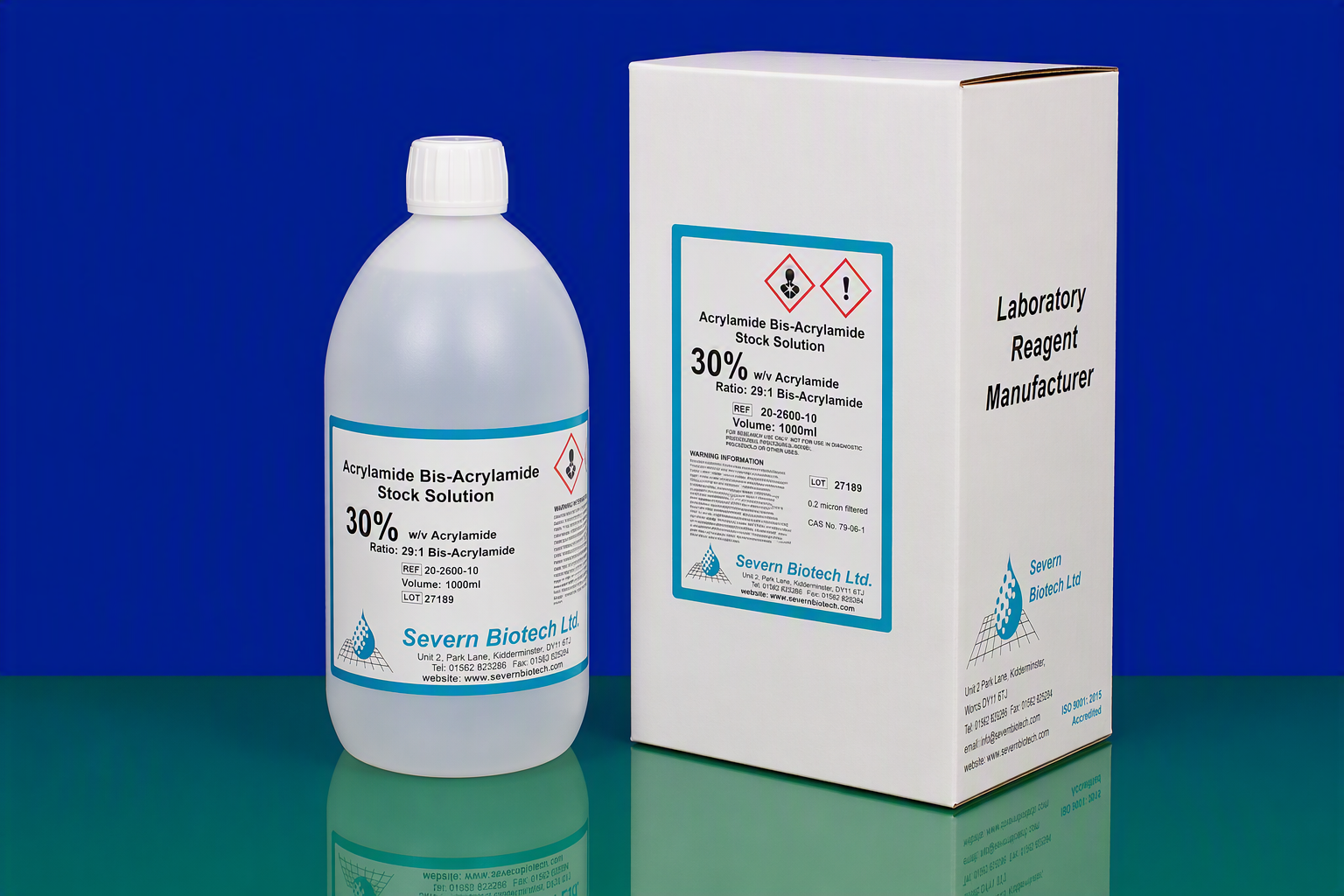 30% Acrylamide Bis-Acrylamide Solution in a 1Ltr Bottle