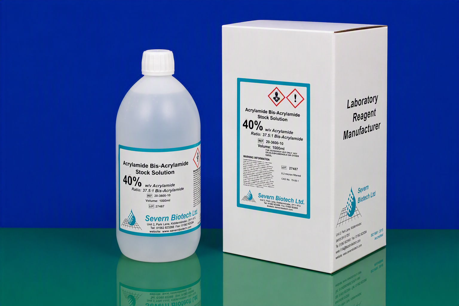 40% Acrylamide Bis-Acrylamide Solution in a 1Ltr Bottle