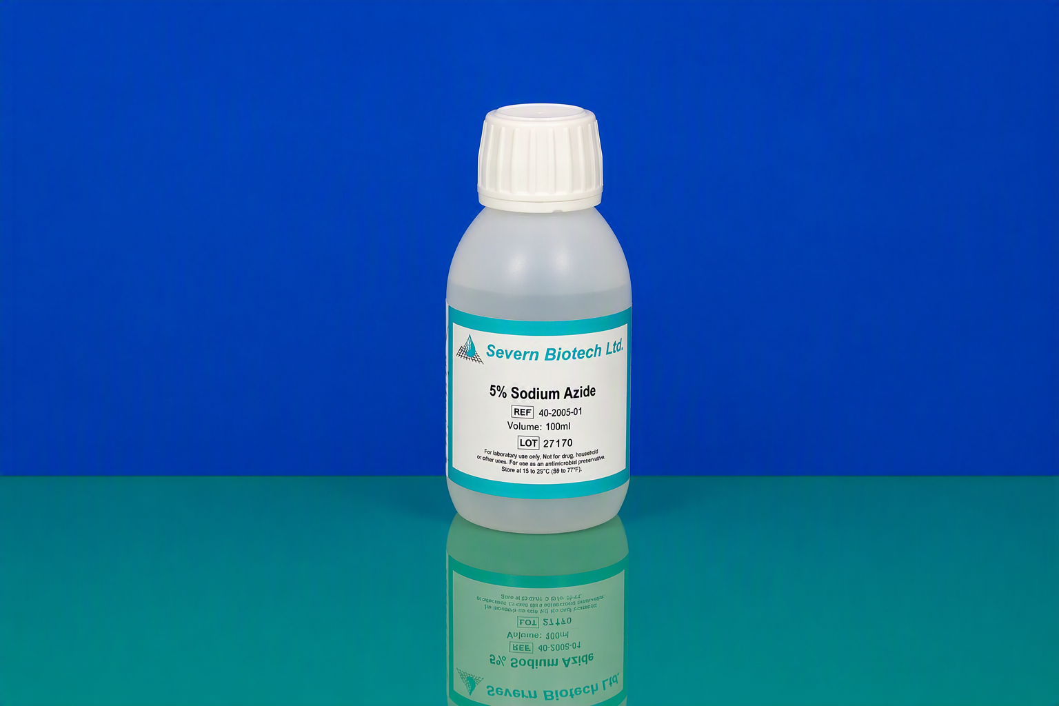 5% Sodium Azide 100ml Bottle