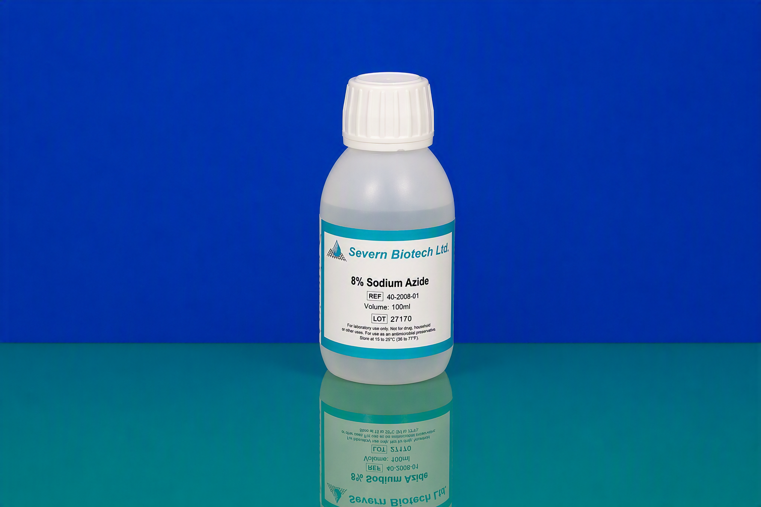 8% Sodium Azide in 100ml Bottle